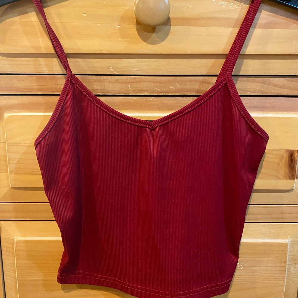 Small Crop-top Red♥️